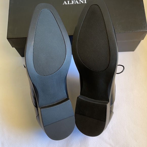 Alfani Men’s Sheldon Black Shoes Various Sizes - Picture 4 of 6
